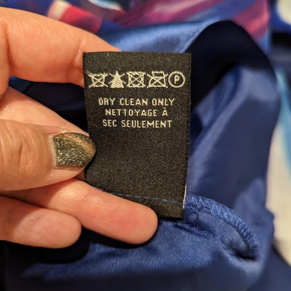 Le Chateau Floral high low dress - Picture 7 of 8